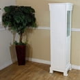 thumbnail image 3 of Bellaterra Home 205065-TOWER-CR Linen Cabinet-Wood-Cream White, 3 of 3