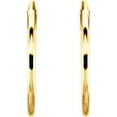 thumbnail image 2 of 14k Yellow Gold 15mm Polished Endless Hoop Earrings - .4 Grams, 2 of 2