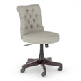 thumbnail image 1 of Bush Salinas Mid Back Fabric Office Chair with Adjustable Height in Light Gray, 1 of 7