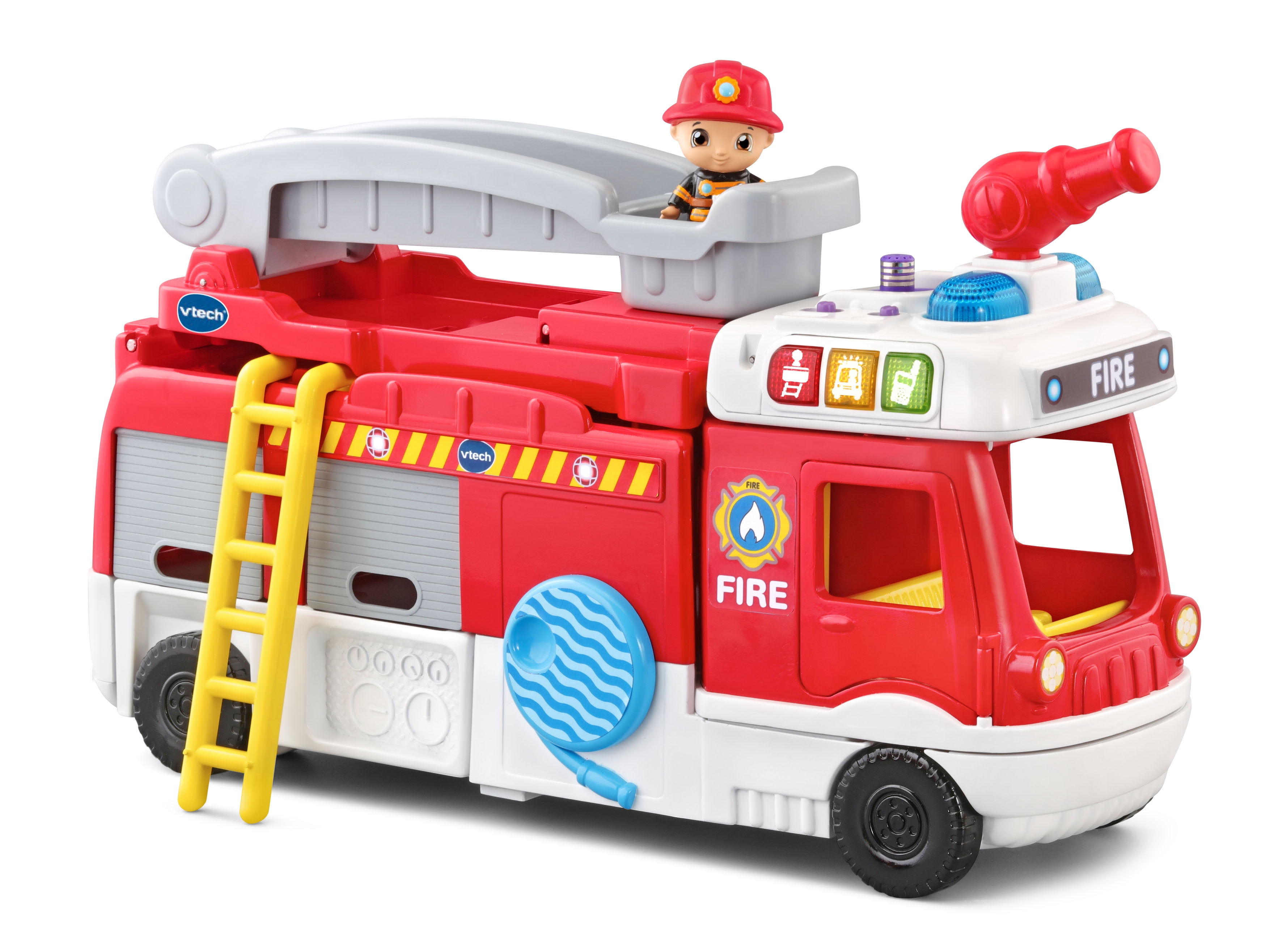 VTech Helping Heroes Fire Station Playset With Two Firefighters