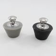 thumbnail image 3 of Tapón para bañera Cateissary Gel de sílice Negro, 3 of 6