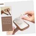 thumbnail image 4 of Cat Hair Comb with Ergonomic Wooden Handle for Pet Cat Grooming Brush for Massaging and Cleaning Long Haired Pets, 4 of 5
