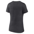 thumbnail image 3 of Women's Charcoal New York Mets Monochrome V-Neck T-Shirt, 3 of 3