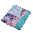thumbnail image 3 of Global Trends Marina Quilted Throw Blanket, 3 of 5