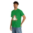 thumbnail image 6 of Guinea Grooves Unisex Heavy Cotton Tee Cute Pig Wearing Headphones Tshirt, 6 of 12