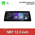 thumbnail image 2 of ZWNAV Ultra-Thin 12.3 Inch Wireless CarPlay+Android Auto Retain Original Car Function Car Radio Stereo Multimedia Receiver for BMW 5 Series GT 2013-2017 Compatible with Original Car NBT System, 2 of 11