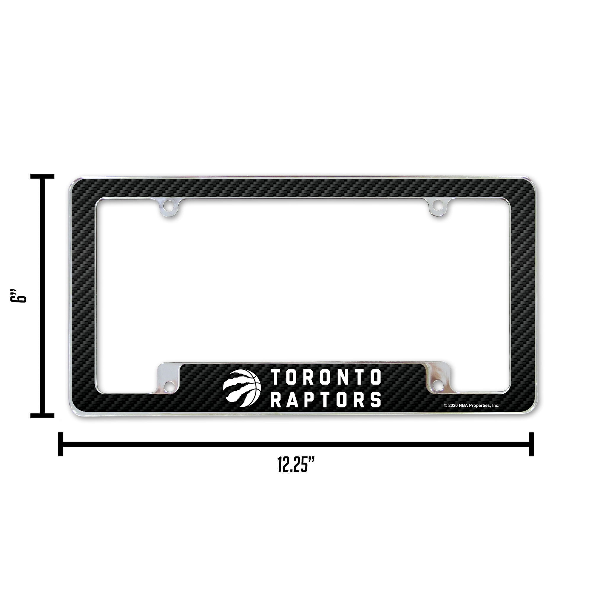 RAPTORS CARBON FIBER DESIGN ALL OVER CHROME FRAME