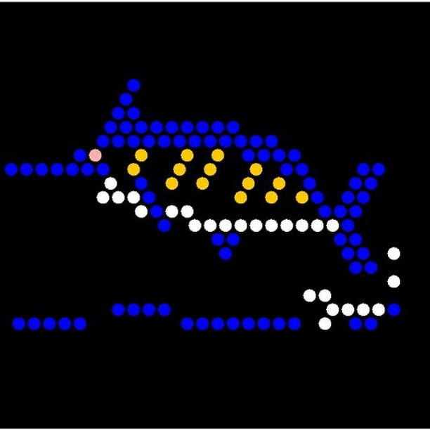 IllumiPeg Under The Sea Refill templates for Lite Brite Cube Flat