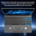 thumbnail image 7 of SANPTENT 15.6 Inch Laptop Computer, 24GB RAM, 256GB SSD, Intel Core i3 Processor, FHD Display, Windows 11 Pro, Wi-Fi 5, BT5, Numpad, for Business and Students., 7 of 7