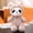 Grey Rabbit, variant on Cute Stuffed Panda Animal Cosplay as Pink Pig Plush Toys Soft Panda Toy in Pig Costume Plushies Toys Stuffed Animals for Kids,12 Inch