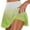 Green 2, variant on Lenago Women's Summer Pleated Tennis Skirts Athletic Stretchy Short Yoga Fake Two Piece Trouser Skirt Shorts Gift for Women