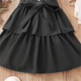 thumbnail image 4 of Vedolay Girl Dress Girl Toddler Full-Length Straight Tulle Tutu Lace Back Party Flower Girl Dress,Black 18-24 Months, 4 of 5