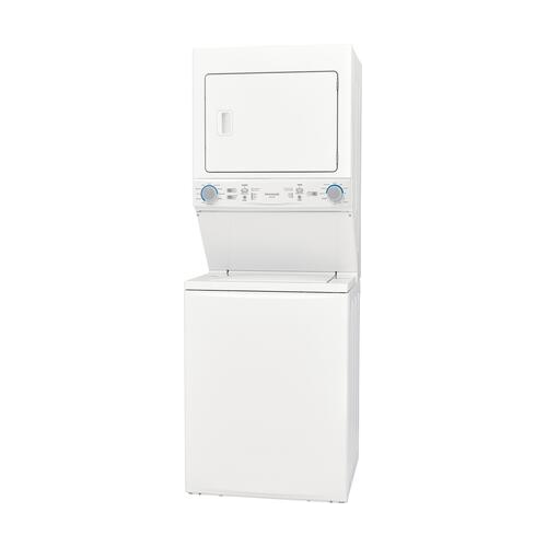 Frigidaire FLCE7522AW 27 Electric Laundry Center with 3.9 cu. ft. Washer Capacity 5.6 cu. ft. Dry Capacity 10 Wash Cycles 10 Dry Cycles in White - image 3 of 13