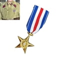 thumbnail image 2 of BQBQERT America Commendation Star Medals Brooch Pin,Bronze Stars Medals Commemorative Collector Decorative Badge, 2 of 9