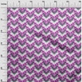 thumbnail image 3 of oneOone Tissu Jersey Viscose Rose Fuchsia Matériel de Robe Florale Tissu Imprimé Tissu au Mètre 60 Pouces de Large, 3 of 5
