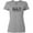 AC-Heather Grey, variant on From Santa Fe New Mexico in Black Distressed Text Women's T-Shirt