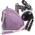 thumbnail image 7 of WOLT Purplepink Ice Skate Roller Skate Bag, Inline Skate Bag with Adjustable Shoulder Strap, 7 of 7