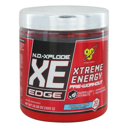 BSN - NO-Xplode XE Xtreme Energy bord pré-entraînement Blue Raspberry - 10,58 oz