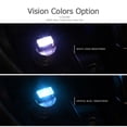thumbnail image 2 of Kenally Mini luz USB de 7 colores, luz LED de modelado, luz ambiental de coche, luz Interior de neón, luz Interior de coche, Color aleatorio Bombillas para automóviles Color aleatorio PC 1 Kenally CZ8349-00B, 2 of 6