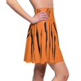thumbnail image 7 of Effete Feline Claw Marks Scratch Women Skater Skirt (AOP), 7 of 7