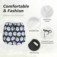 thumbnail image 5 of Running Shorts for Women, Cute Sheep With Star Workout Athletic Shorts with Pockets, Lounge Yoga Shorts Women, 5 of 7