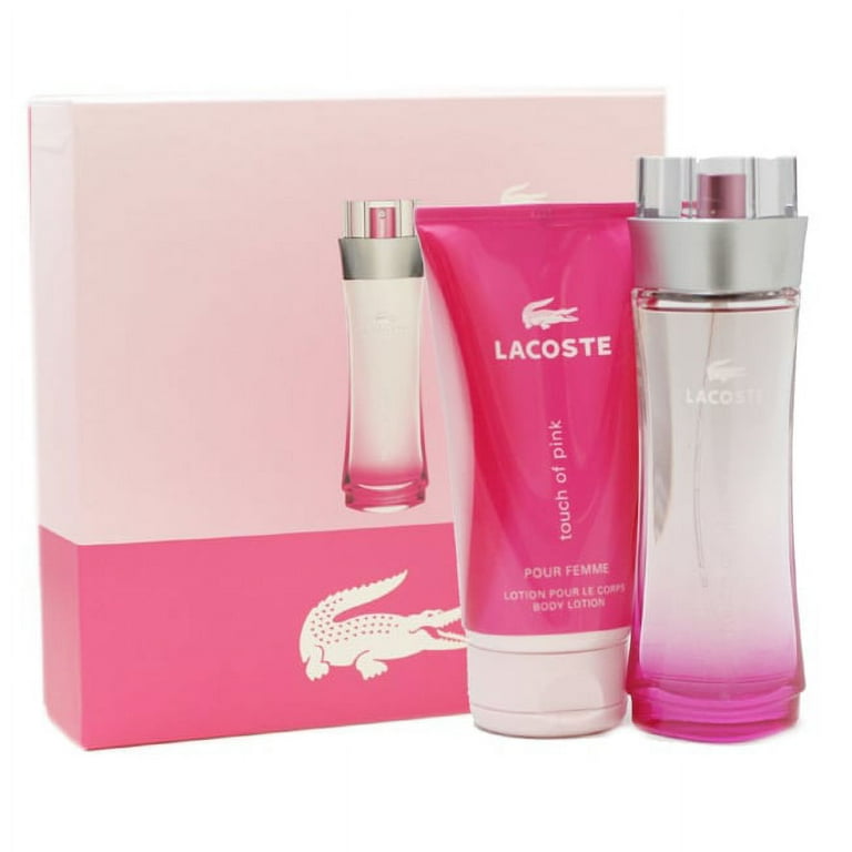 Lacoste touch of pink gift set boots sale