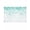 Aqua, variant on Yellow Polka Dot Sun Shade Sail 6.5'x10' Rectangle Outdoor Shade Canopy, Ombre Abstract White Monochrome Porch Shades Outdoor Sun Blocking Screen, Sunshade Cloth Covers for Patio/Deck/Garden