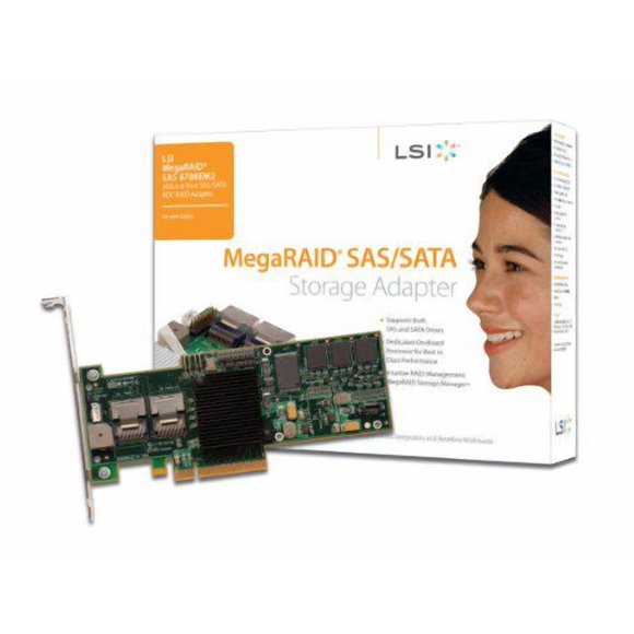 sas 8708em2 kit megaraid 8PORTS 3gb sata pcie 256 Mo