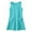 Sky Blue, variant on Huowey Toddler Girls Summer Boho Tie Shoulder Midi Tiered Dresses With Pockets Cute Dailywear, 6-7 Years