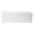 thumbnail image 3 of ALFI brand AB3018SB-B 30" Biscuit Smooth Apron Thick Wall Fireclay Single Bowl Farm Sink, 3 of 6