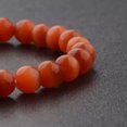 thumbnail image 3 of EOEMY Natural Gemstone Beads Buddha Head Beaded Men Womens Lava Bead Handmade Bracelet-176-82, 3 of 3