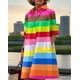 thumbnail image 5 of Vestido Zhyaj Fashion de lunares a media pierna de manga larga para mujer 2025, 5 of 6