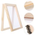 thumbnail image 3 of SHISUYAN Paper Making Frame DIY Paper Making Frame DIY Paper Making Wood Frame Paper Screen, 3 of 9