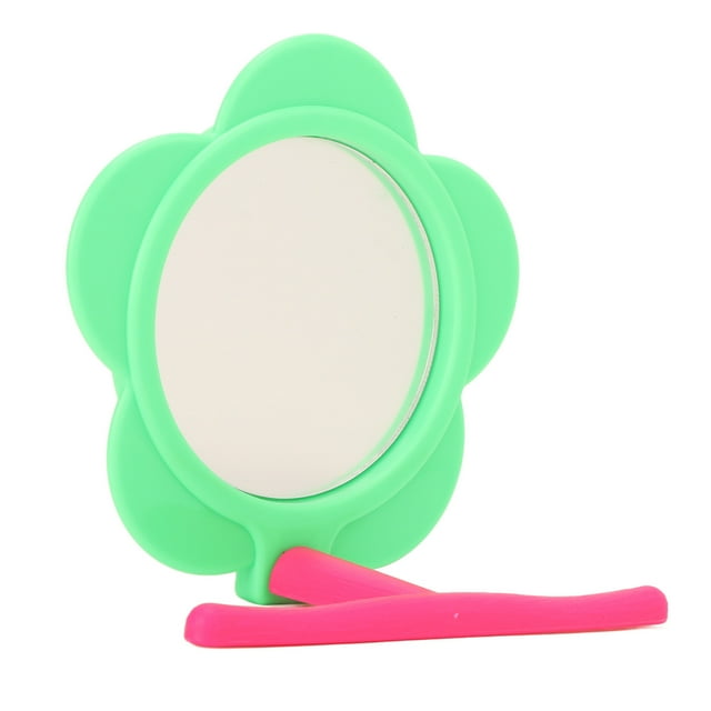 Jouet de Support de Miroir, Forme de Fleur Libre Mordre la Perche de Miroir d'Oiseau Résistante pour Cockatiel pour Lovebird