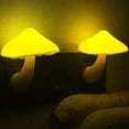 thumbnail image 4 of gANGSHI Luz nocturna de hongos, lámpara de inducción de hongos de bajo consumo, lámpara de pared LED, luz nocturna cálida antideslumbrante, lámpara enchufable para pasillo, dormitorio, habit, 4 of 5