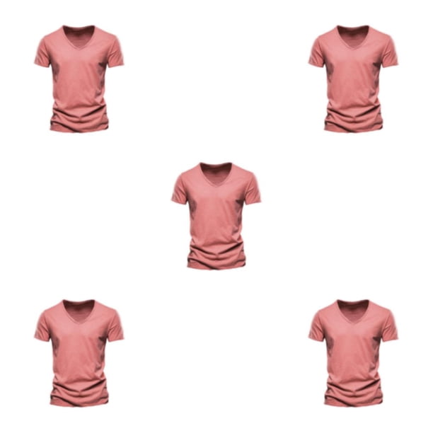 Qarigey Algodón Unisex Experiencia de moda africana Comodidad y autenticidad Cómodo Traje tradicional de hombres africanos Rojo expresivo 4XL Type2 NO2
