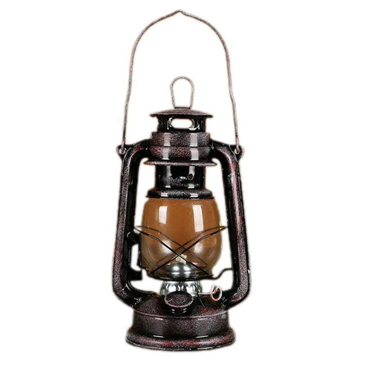 Vintage Metal Oil Lamp Portable Lantern Kerosene Light