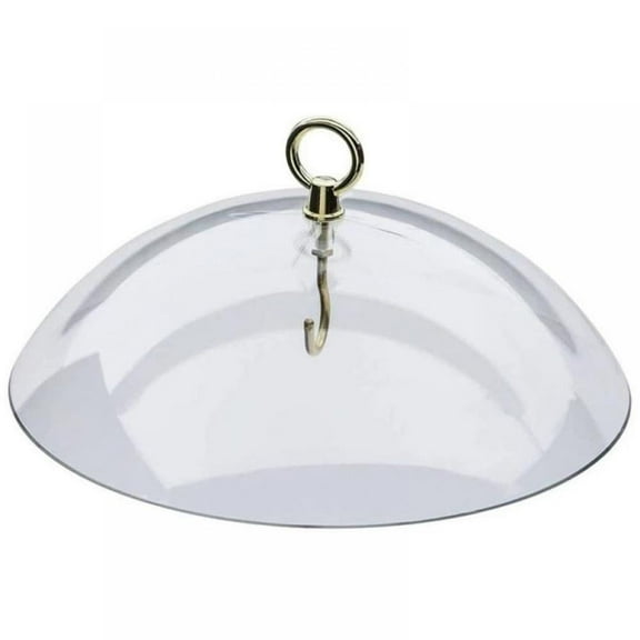 Clear Dome Protective Dome, Protective Cover for Hanging Bird Feeders, 10"