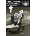 thumbnail image 5 of i-Blason for Apple AirPods 4 Case Cover MagSafe, [Magnetic Automatic Lock] [MagSafe Wireless Charging], Military Protective Case with Lanyard for Apple AirPods 4th Generation, Matrix Series (Black), 5 of 7