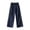 A1 BU2, variant on Women's Baggy Sweatpants Wide Leg Track Pants Elastic Waist Lounge Trousers White Side Stripe Athletic Joggers Hip Hop Streetwear Y2K Dance Palazzo Pants Running Casual Bottoms Black L