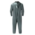 thumbnail image 6 of Moxiu Womens Halloween Onesie Pjs Half Zip One-piece Jumpsuits Romper Pajamas Funny Halloween Cosplay Costume for Women 2025 Dark Gray,L, 6 of 9