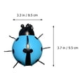 thumbnail image 2 of AURARMLET 1Jgo Colgante Hierro Mariquita Simulada Decorativa Para Exteriores, 2 of 8