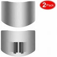 thumbnail image 2 of 2 PCs Finger Guard For Cutting Kitchen Tool Finger Guard Stainless Steel Finger Protector Avoid Hurting When Slicing and Dicing Kitchen Safe Chop Cut Tool, 2 of 7