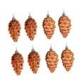 thumbnail image 4 of BOPORO 8Pcs Cone Ornaments Christmas Decoration for Living Room Winter Outdoor Bronze, 4 of 6