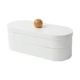 thumbnail image 1 of Caja para guardar diademas, estuche para manualidades, accesorios para el cabello, organizador de joyas Blanco, 1 of 9