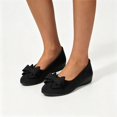 thumbnail image 7 of Vibrex Loafers for Women Fashion Casual Spring and Summer Beach Versatile Bowknot Shallow Shoes Women's Loafers Shoes with Bowknot Flats Casual Comfortable Walking Loafers Sandals for Women, 7 of 7