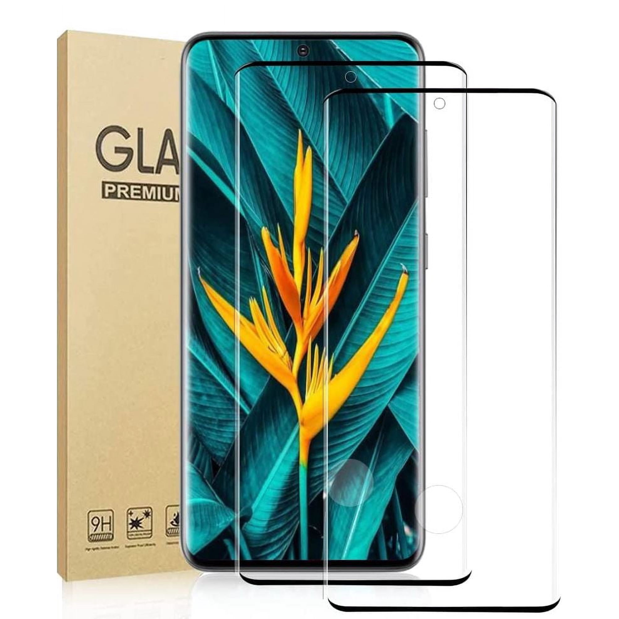 [2 Pack] Tempered Glass Screen Protector for Samsung Galaxy Note 20 Tempered Glass, Ultrasonic Fingerprint Compatible, HD Clear, Case Friendly Screen Protector for Samsung Galaxy Note 20