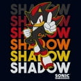 thumbnail image 2 of Girls Sonic the Hedgehog Shadow Stack T Shirt, 2 of 4