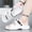 White, variant on Neutral Style Men’s Summer Outdoor Slippers, minimalist athletic slide design, hollow breathable structure, fast-drying anti-slip sole, portable shoes for camping, shower and urban casual walks ﻿