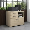 thumbnail image 3 of Studio C Armoire de Rangement de Bureau avec Tiroirs en Orme Naturel - Bois d'Ingénierie, 3 of 7